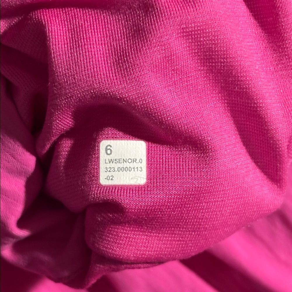 Lululemon Dance Studio Mid-Rise Full Length Pant *Unlined Sonic Pink Size 6 - Picture 4 of 6